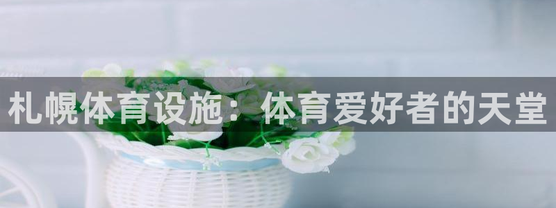 意昂体育3软件：札幌体育设施：体育爱好者的天堂