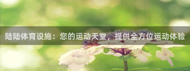 意昂3娱乐代理怎么样：陆陆体育设施：您的运动天堂，提