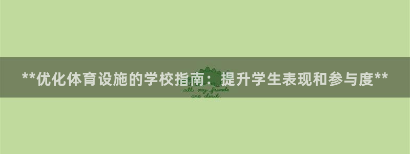 意昂3集团logo：**优化体育设施的学校指南：提升