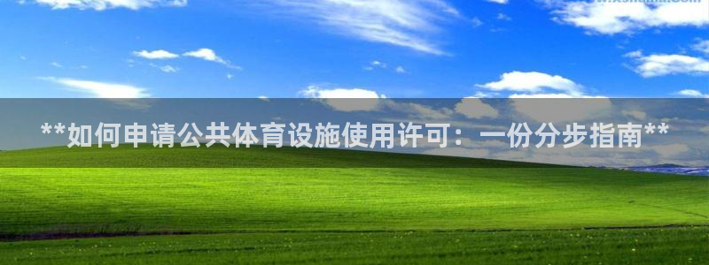 意昂体育3是干嘛的公司：**如何申请公共体育设施使用许可：一