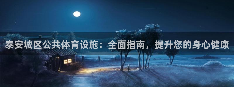 意昂体育3是干嘛的公司：泰安城区公共体育设施：全面指