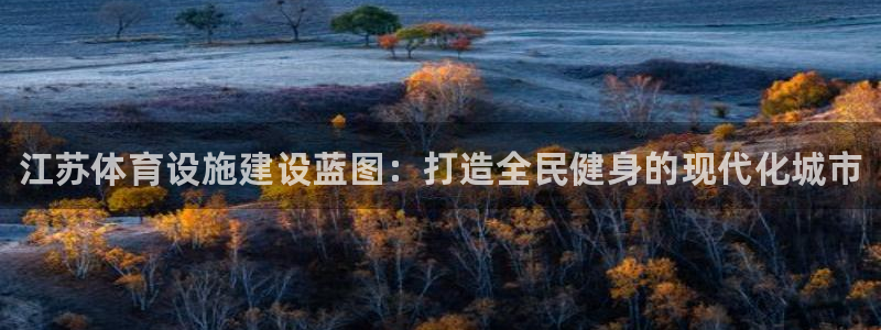 意昂3娱乐平台：江苏体育设施建设蓝图：打造全民健身的