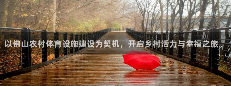 意昂3娱乐代理怎么样：以佛山农村体育设施建设为契机，